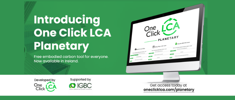 One Click LCA Planetary – free embodied carbon tool for everyone