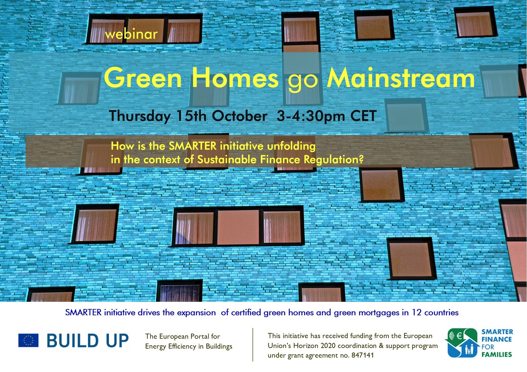 Green Homes going Mainstream - SMARTER Finance for Families - H2020 Project