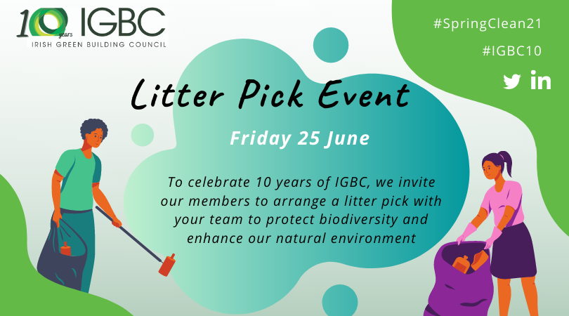 IGBC 10 years anniversary: Litter Pick Event