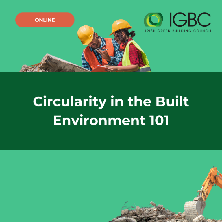BUILDING A ZERO CARBON IRELAND - Irish Green Building Council